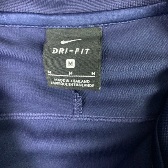 Nike France National Team Football Track Jacket Men's Medium Blue Training Zip - Picture 6 of 10